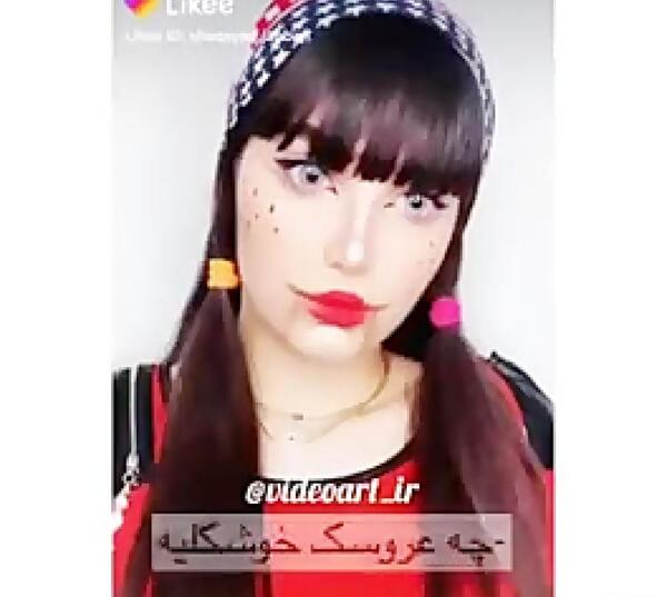 عکس شقایق جباری بدون ارایش