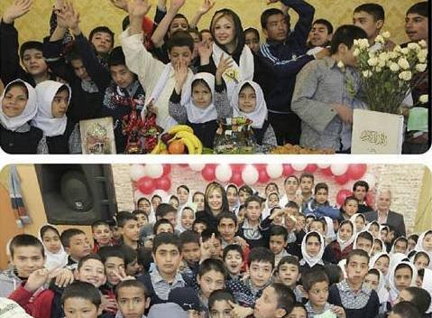 عکس پدر مادر نیوشا ضیغمی