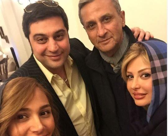 عکس پدر مادر نیوشا ضیغمی