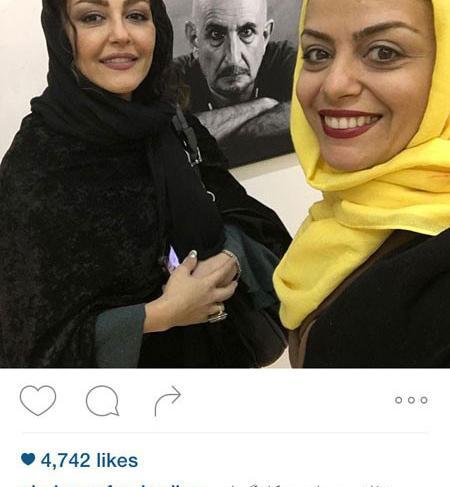 عکس سلفی شقایق فراهانی