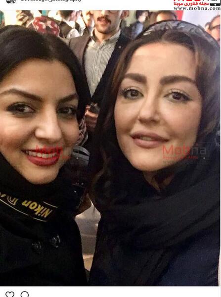عکس سلفی شقایق فراهانی