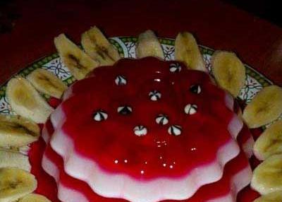عکس ژله لایه لایه
