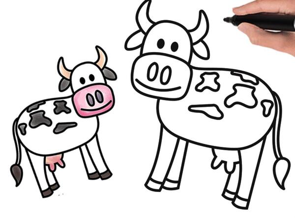 عکس حیوانات نقاشی کودکانه