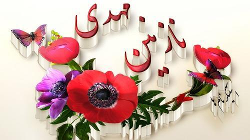 عکس نوشته نازنین ومهدی
