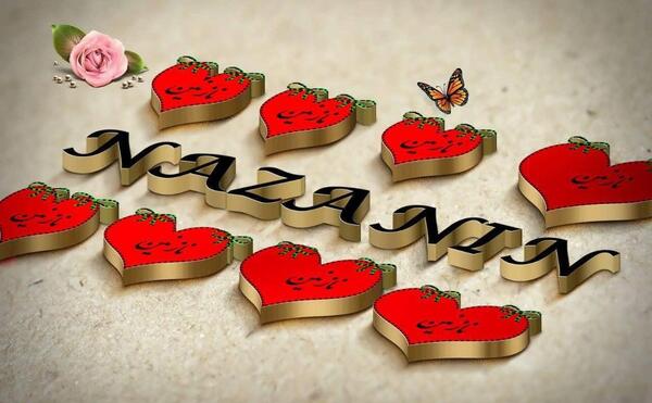 عکس نوشته نازنین ومهدی