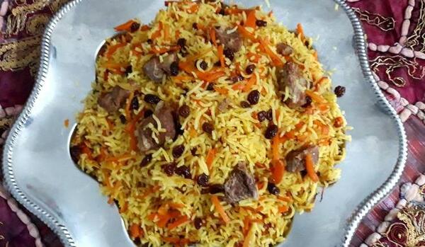 عکس قابلی پلو افغانستان