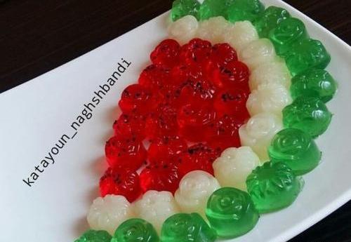 عکس ژله ساده و شیک