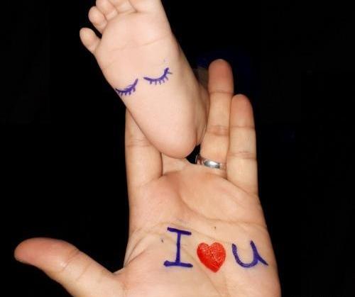 عکس نوشته خدایا هر لحظه نگهدار پسرم باش