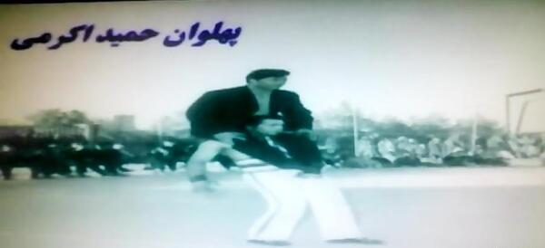 عکس حمید پهلوان کنگاوری