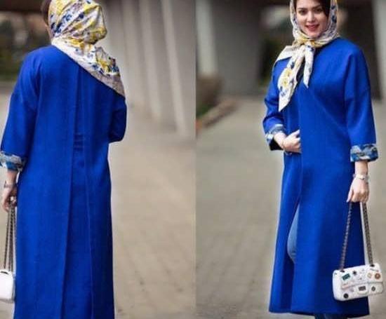 عکس مدل مانتو جلو باز شانتون