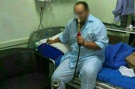 عکس طنز همراه بیمار