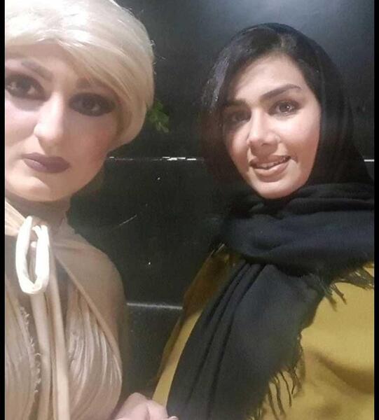عکس پریناز در سرزده