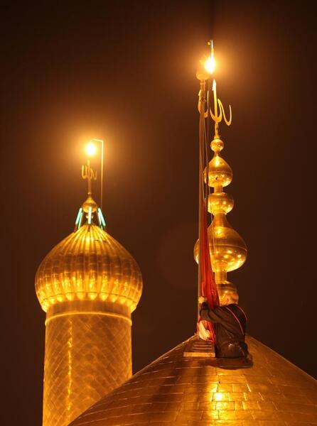 عکس نوشته حسین آقام همه میرن تو میمونی برام