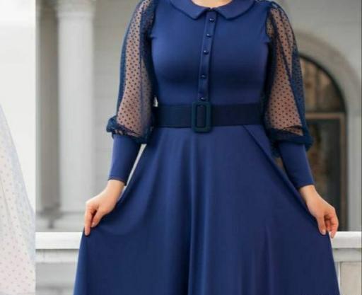 عکس لباس مجلسی شیک قواره دار