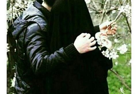 عکس عاشقانه دونفره چادری