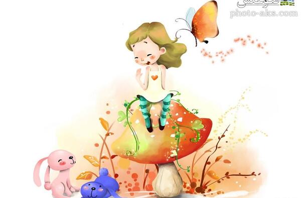 عکس منظره زیبا کارتونی