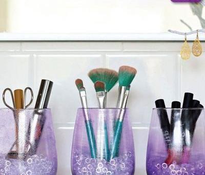 عکس ایده برای جا لوازم ارایشی