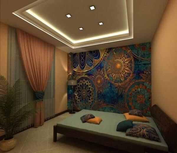 عکس ایده برای سقف اتاق خواب