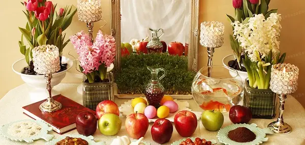 عکس ایده تزیین خانه برای عید نوروز