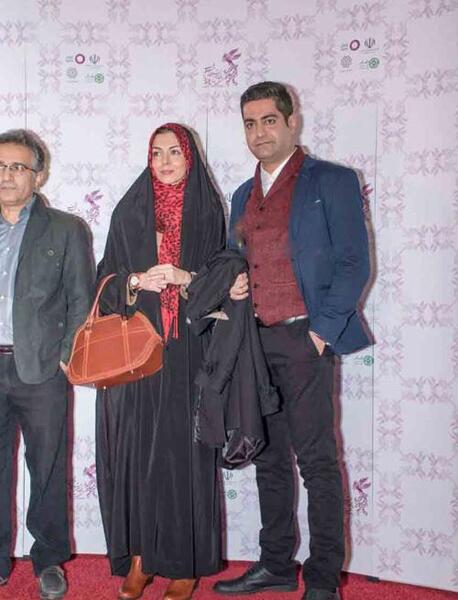 عکس آزاده و شوهرش