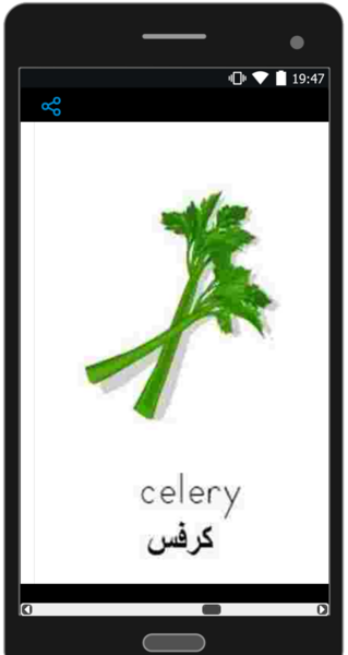 عکس کرفس کودکانه
