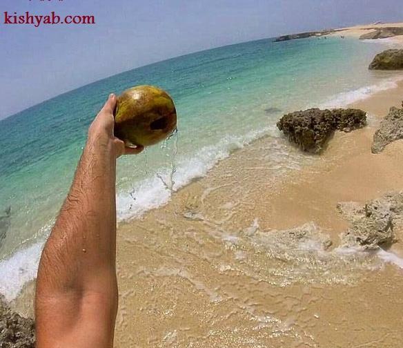 عکس دریا کیش