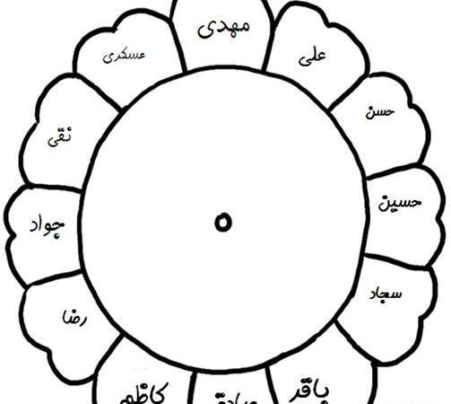 عکس ایده برای کاردستی دوازده امام