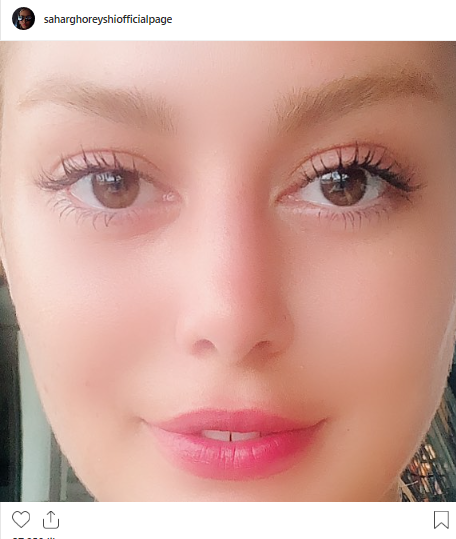 عکس چهره سحر قریشی