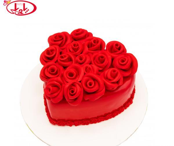عکس کیک گل رز