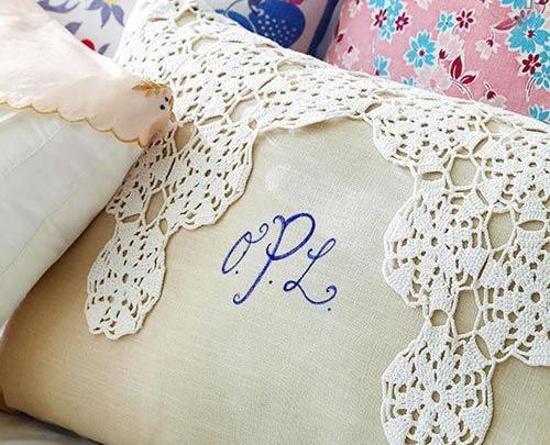 عکس ایده گلدوزی روی کوسن