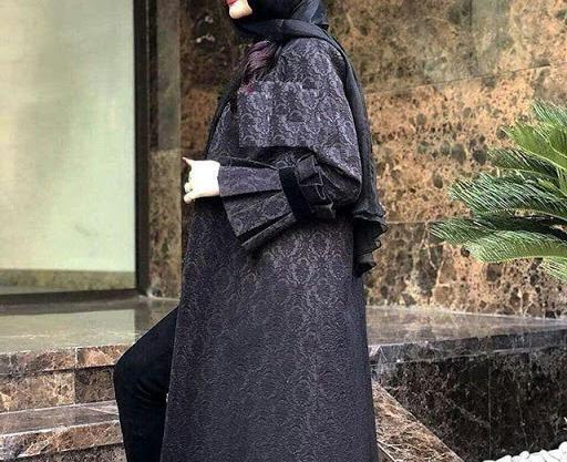 عکس مدل مانتو ژاکارد در اینستا