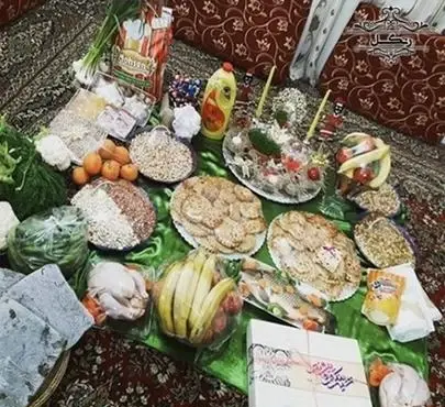 عکس ایده برای عیدی عروس