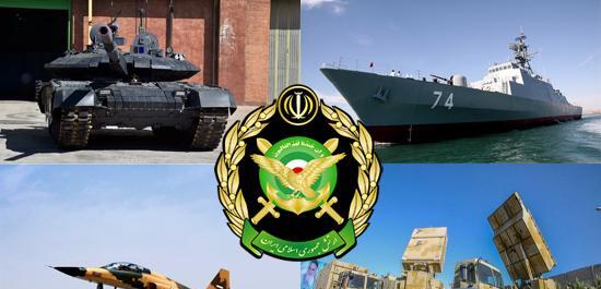 عکس نوشته قدرت نظامی ایران