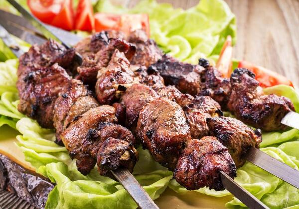 عکس چلو کباب شیشلیک