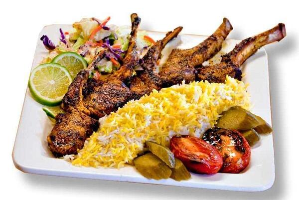 عکس چلو کباب شیشلیک
