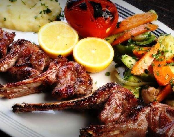عکس چلو کباب شیشلیک