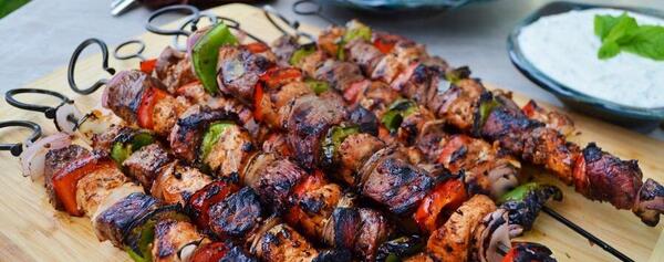 عکس چلو کباب شیشلیک