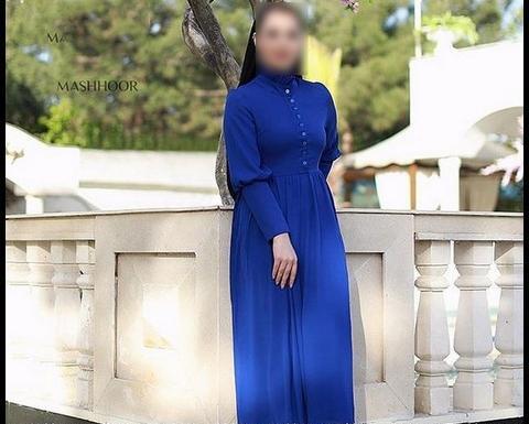 عکس مانتو بلند کرپ کش