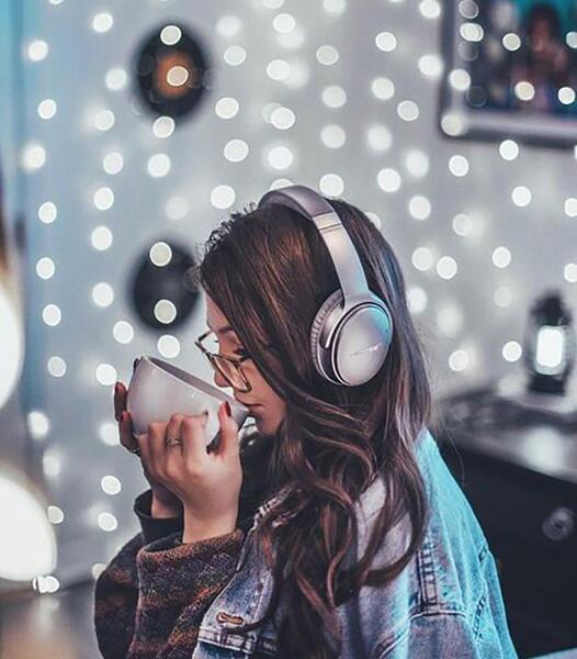 عکس فیک دخترونه با هندزفری