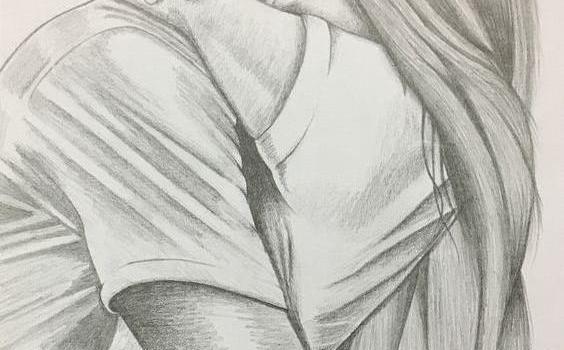 عکس های عاشقانه طراحی شده با مداد