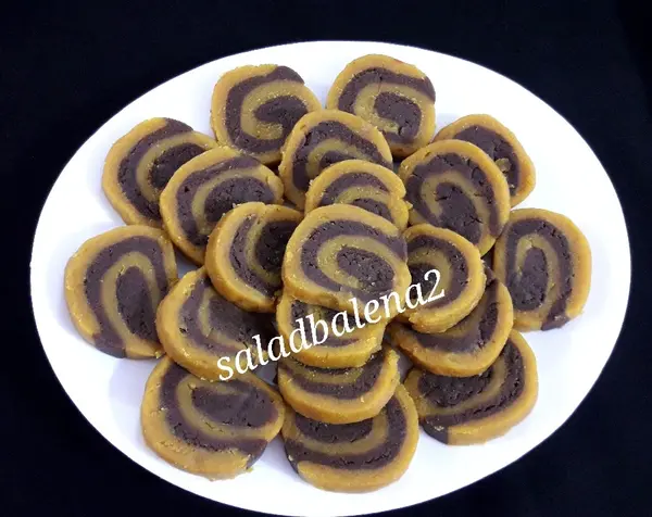 عکس حلوا دو رنگ