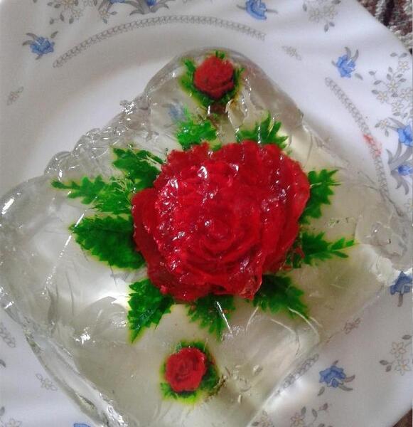عکس ژله تزریقی گل مریم