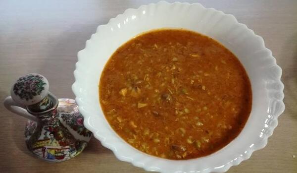 عکس سوپ جو خانگی