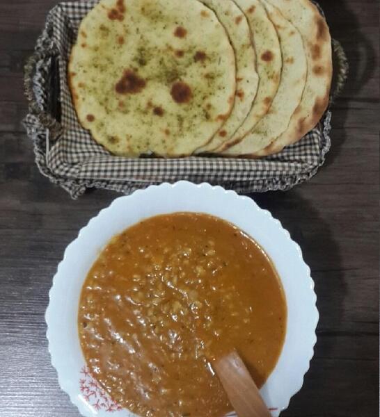 عکس سوپ جو خانگی