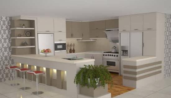 عکس ایده برای اپن آشپزخانه