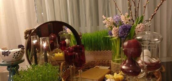 عکس هفت سین حصیری