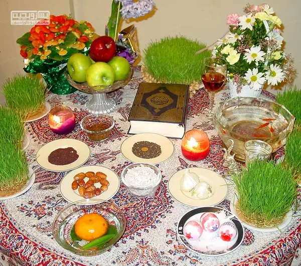 عکس هفت سین حصیری