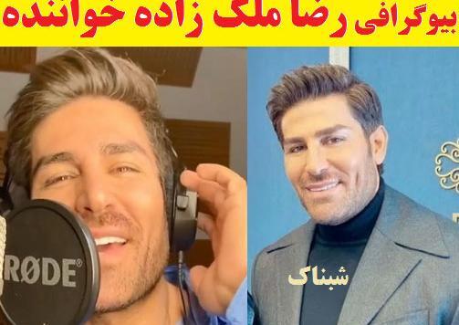 عکس رضا ملک زاده و همسرش