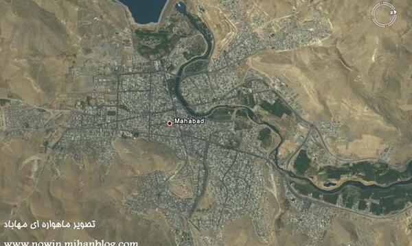 عکس هوایی پیرانشهر