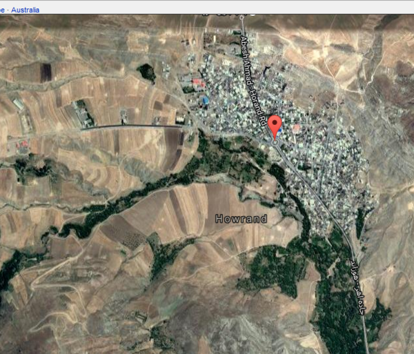 عکس هوایی پیرانشهر
